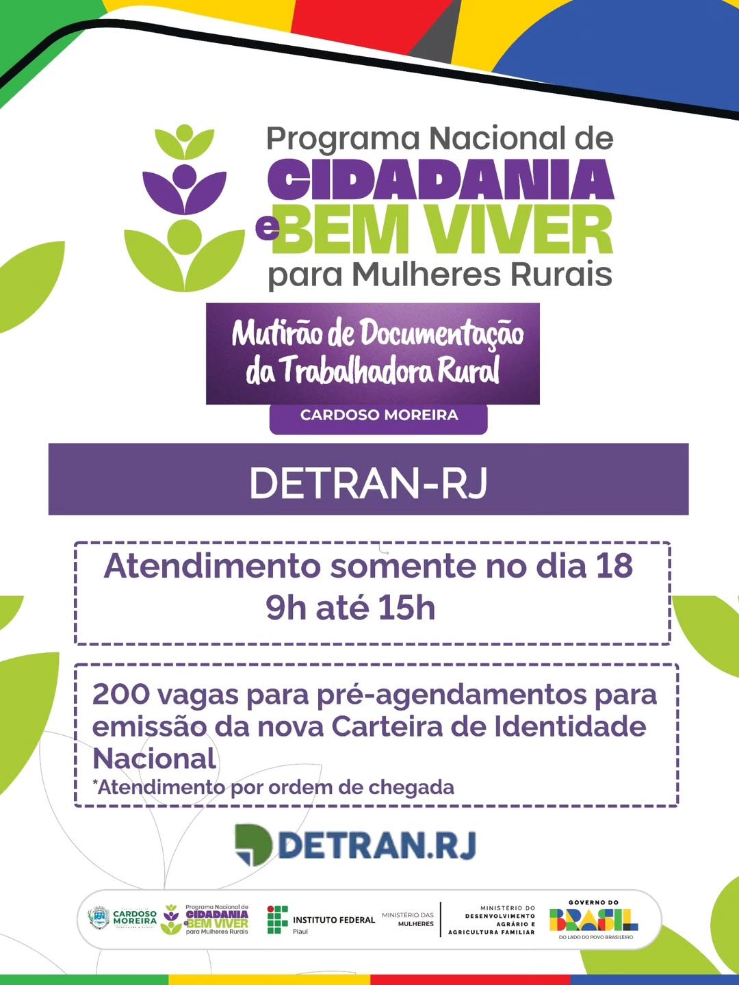 🌾📄 MUTIRÃO DE DOCUMENTAÇÃO DA TRABALHADORA RURAL CHEGA A CARDOSO MOREIRAA Superintendência do (2)