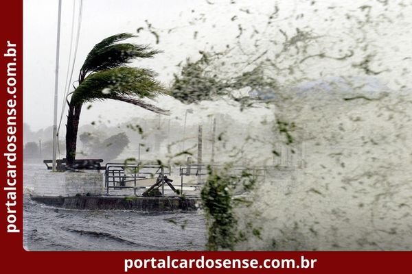 Ventos de até 90 km/h colocam Norte e Noroeste Fluminense em alerta nos próximos dias.